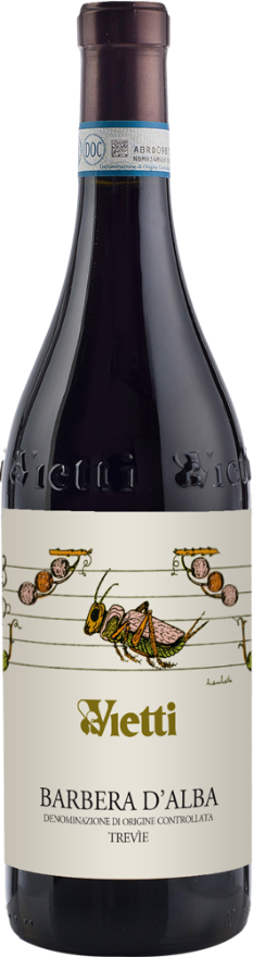 Vietti Barbera d'Alba Trevie 2023, 75cl, Barbera d’Alba DOC, Barbera, Piemonte