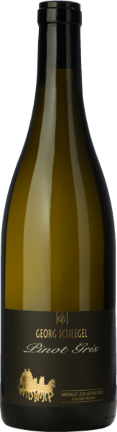 Schlegel Jeninser Pinot Gris 2023, 75cl, Vin de Pays Suisse, Pinot Gris, Graubünden