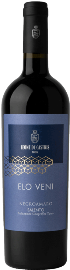 Leone de Castris Elo Veni Negroamaro 2024, 75cl, Salento IGT, Negroamaro, Puglia, James Suckling: 91