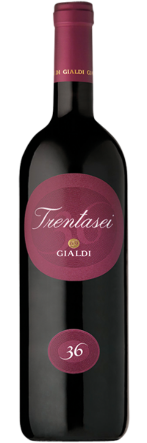 Gialdi Trentasei 2020, 75cl, Ticino DOC, 6er-Holzkiste, Merlot, Tessin