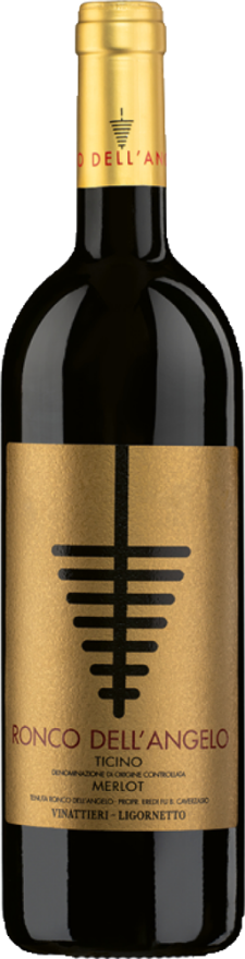 Vinattieri Ronco dell'Angelo Merlot 2024, 75cl, Ticino DOC, Merlot, Tessin