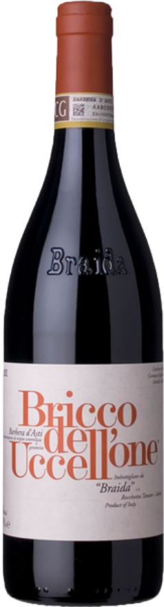 Braida di Giacomo Bricco dell'Uccellone 2022, 75cl, Barbera d'Asti DOCG, Barbera, Piemonte, Falstaff: 95, Antonio Galloni: 94