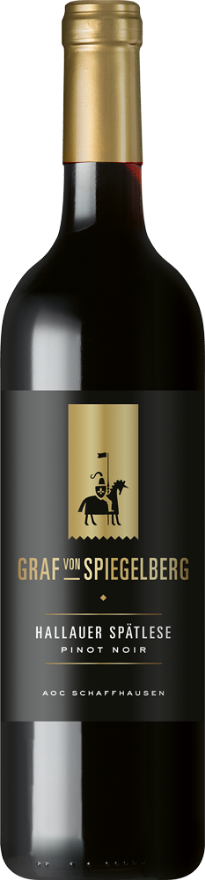 Graf von Spiegelberg Pinot Noir Spätlese 2021, 75cl, AOC Schaffhausen, Hallau, Pinot Noir, Schaffhausen