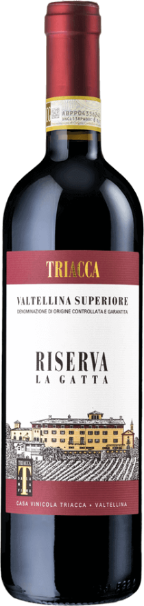 Triacca Riserva la Gatta 2020, 75cl, Valtellina Superiore DOCG, Nebbiolo, Valtellina