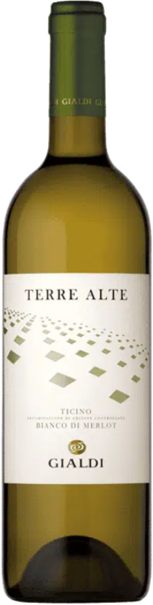 Gialdi Terre Alte Bianco di Merlot 2025, 75cl, Ticino DOC, Merlot, Tessin