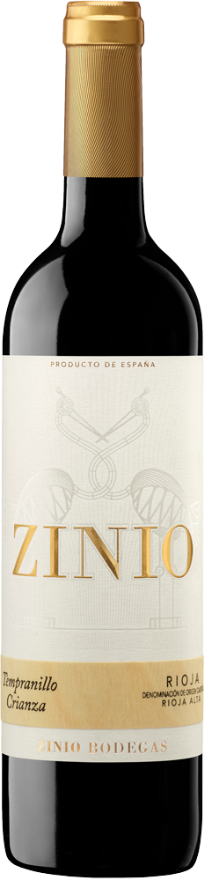 Bodegas Zinio Rioja Crianza 2023, 75cl, Rioja DOCa, Tempranillo, Rioja