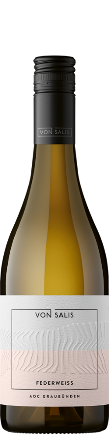 von Salis Federweiss 2025, 50cl, AOC Graubünden, Pinot Noir, Graubünden, Falstaff: 89