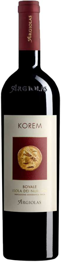 Argiolas Korem 2022, 75cl, Isola dei Nuraghi IGT, Bovale, Carignano, Cannonau, Sardegna