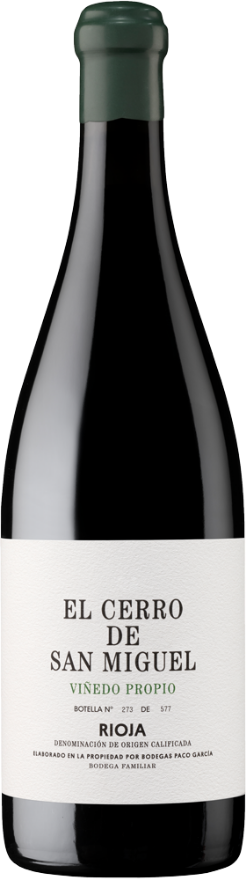 Paco Garcia Rioja El Cerro de San Miguel 2022, 75cl, Vinedo Singular, Rioja DOCa, Tempranillo, Rioja