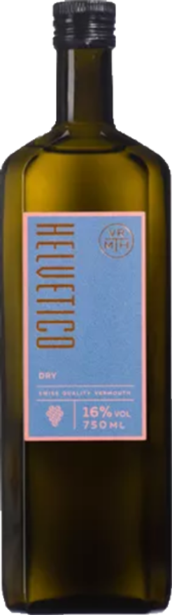 Helvetico Vermouth Dry 16°, 75cl, Schweiz, Zürich, Riesling-Silvaner