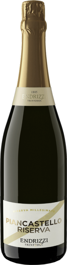 Endrizzi Piancastello Brut Riserva 2021, 75cl, TrentoDOC, Chardonnay, Pinot Noir