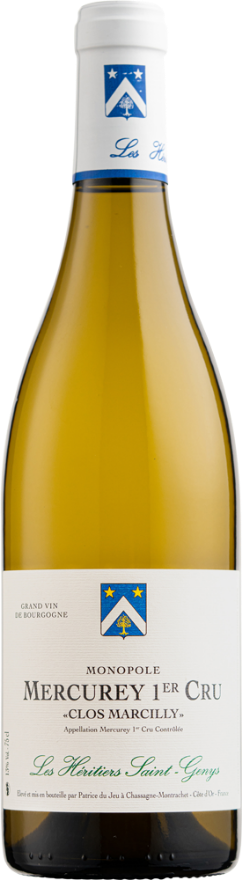 Saint Genys Mercurey Clos Marcilly blanc 2023, 75cl, Monopole, Mercurey 1er Cru Blanc, Chardonnay, Burgund