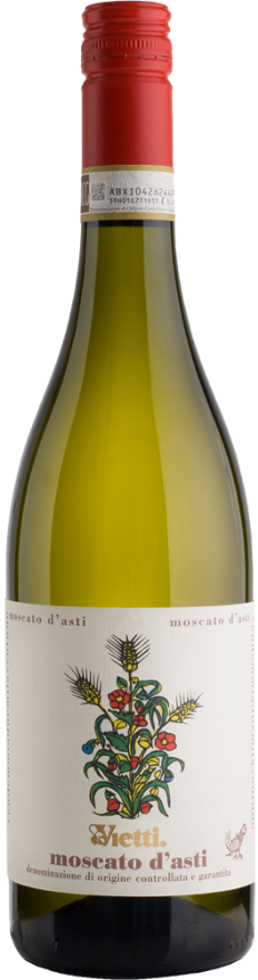 Vietti Moscato d'Asti Cascinetta 2025, 75cl, Moscato d'Asti DOCG, Moscato