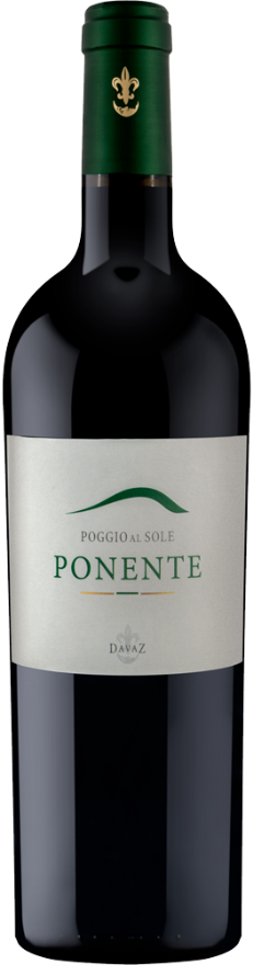Poggio al Sole Ponente 2020, 300cl, Rosso Toscana IGT, Cabernet Sauvignon, Merlot, Sangiovese, Toscana