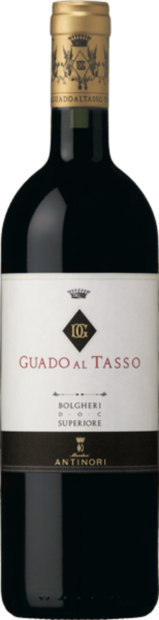 Marchesi Antinori Guado al Tasso 2022, 75cl, Bolgheri Superiore DOC, Cabernet Sauvignon, Cabernet Franc, Merlot, Wine Spectator: 95, Falstaff: 95