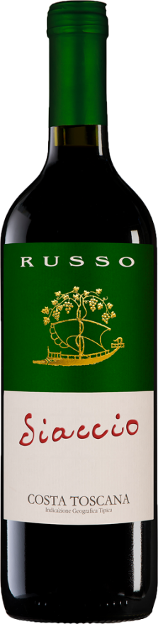 Russo Siaccio 2025, 150cl, Costa Toscana IGT, Syrah, Cabernet Sauvignon, Merlot, Toscana