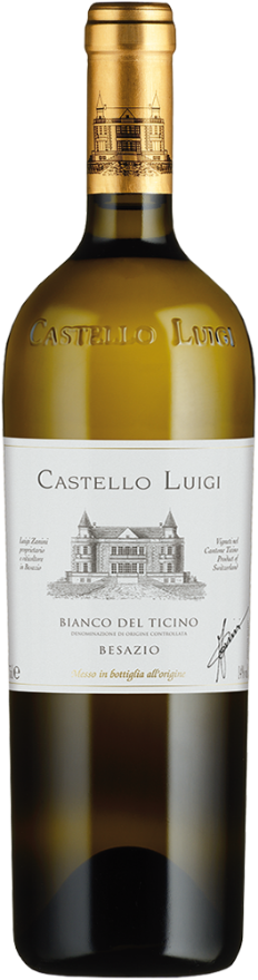 Castello Luigi Bianco 2022, 75cl, Bianco del Ticino DOC, Chardonnay, Tessin, Robert Parker: 93