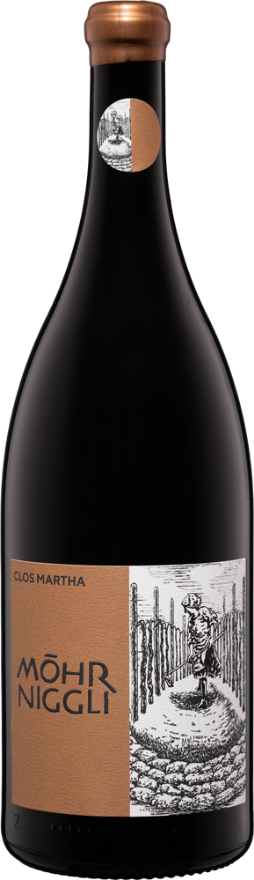 Möhr-Niggli Pinot Noir Clos Martha 2024, 75cl, Maisprach, AOC Basellandschaft, Pinot Noir, Graubünden, Robert Parker: 94