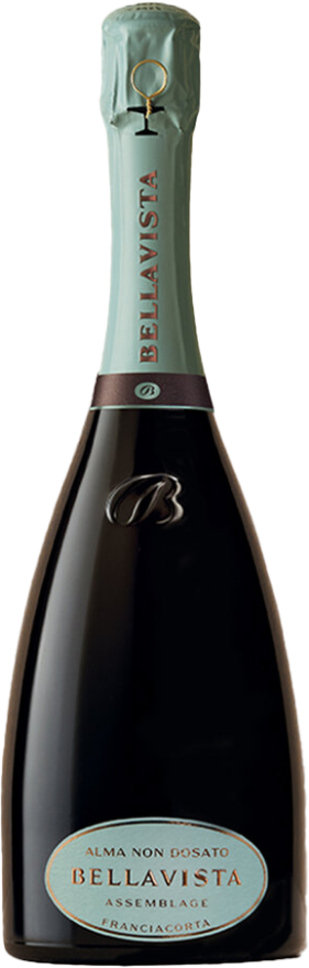 Bellavista Franciacorta Alma Non Dosato Assembl. 2, 75cl, Franciacorta DOCG, Chardonnay, Pinot Noir