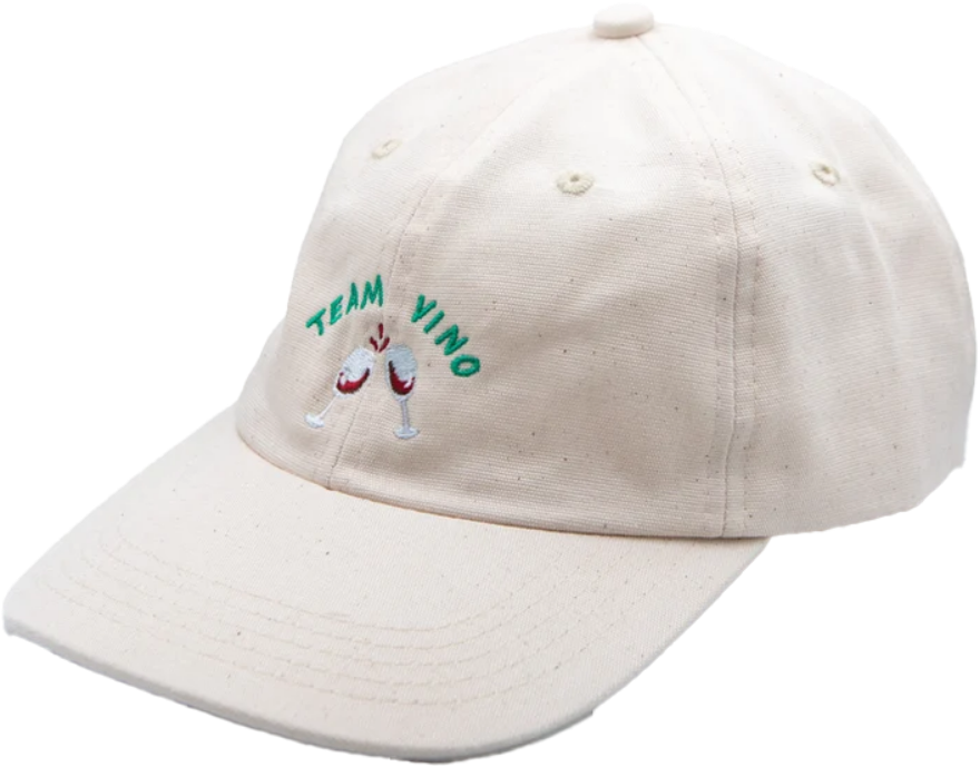 Goldiger Schlüssel Dad Cap Team Vino nature