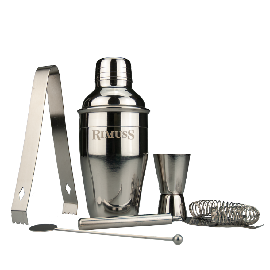 Rimuss Cocktail Shaker-Set, Pack, Alles was du brauchst um perfekte Mocktails zu mixen