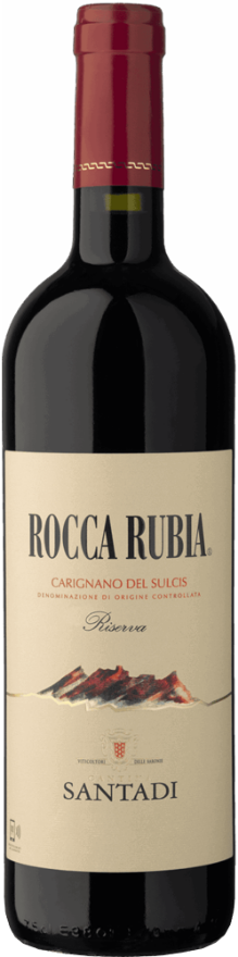 Santadi Rocca Rubia 2023, 37cl, Carignano del Sulcis DOC Riserva, Carignano, Sardegna